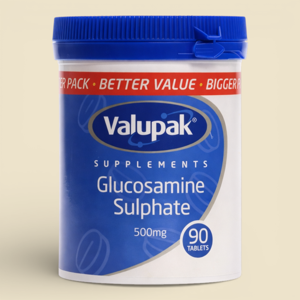 Valupak Glucosamine Sulphate 500mg